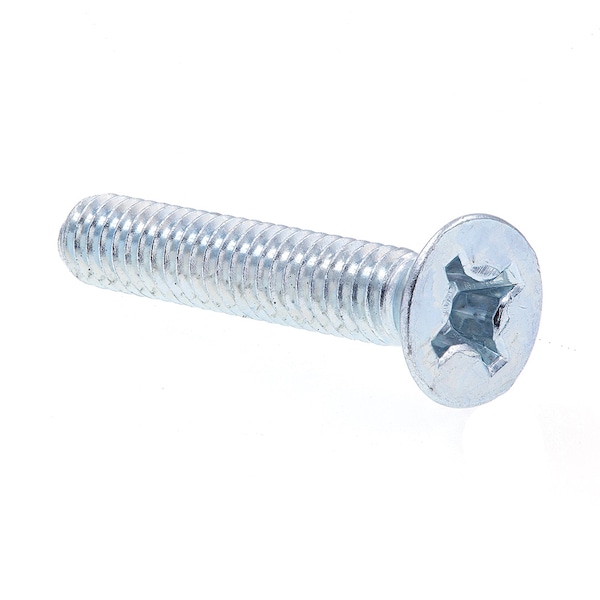 Prime-Line Machine Screw, Flat Head, Phillip Drive No. 12-24 X 1-1/4in Zinc Plated Steel 100PK 9001638 - main